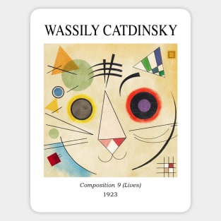 Wassily Catdinsky Sticker